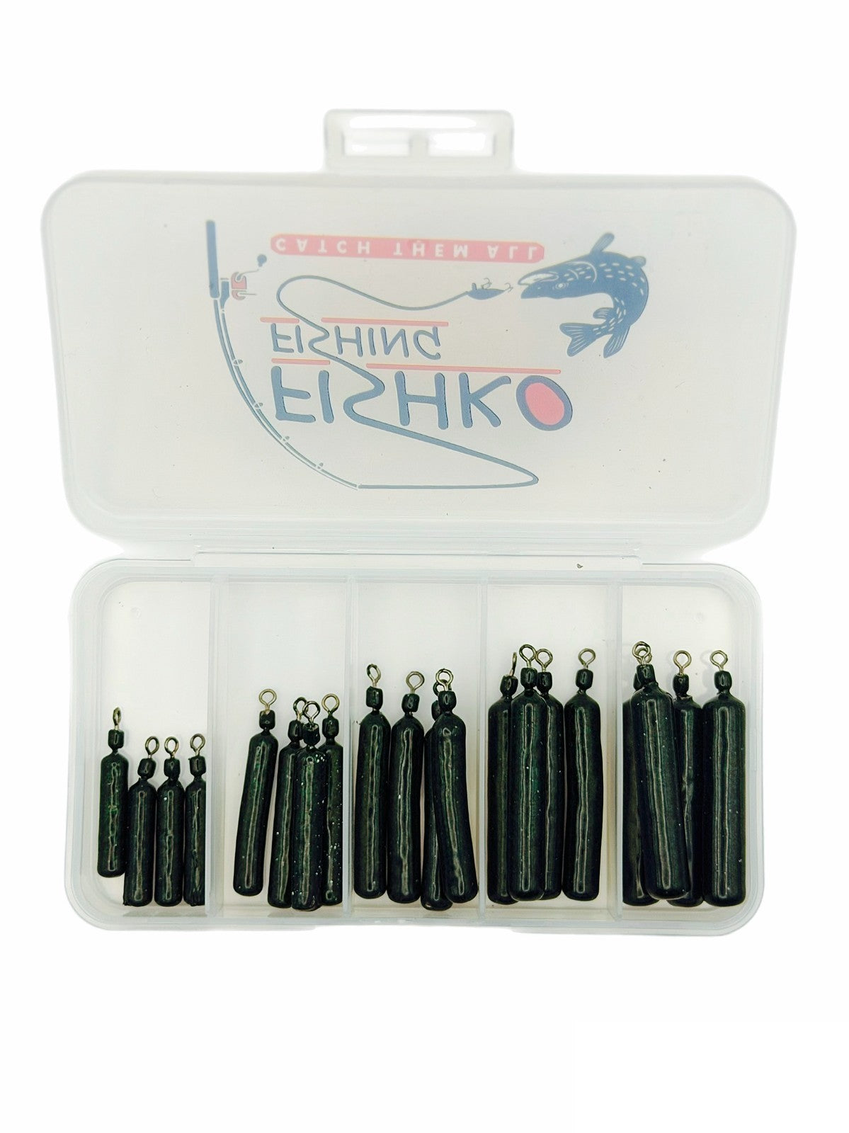Free Rig Blei Gewichte Box Set von Hand Beschichtet Tarnfarben Tungsten Style