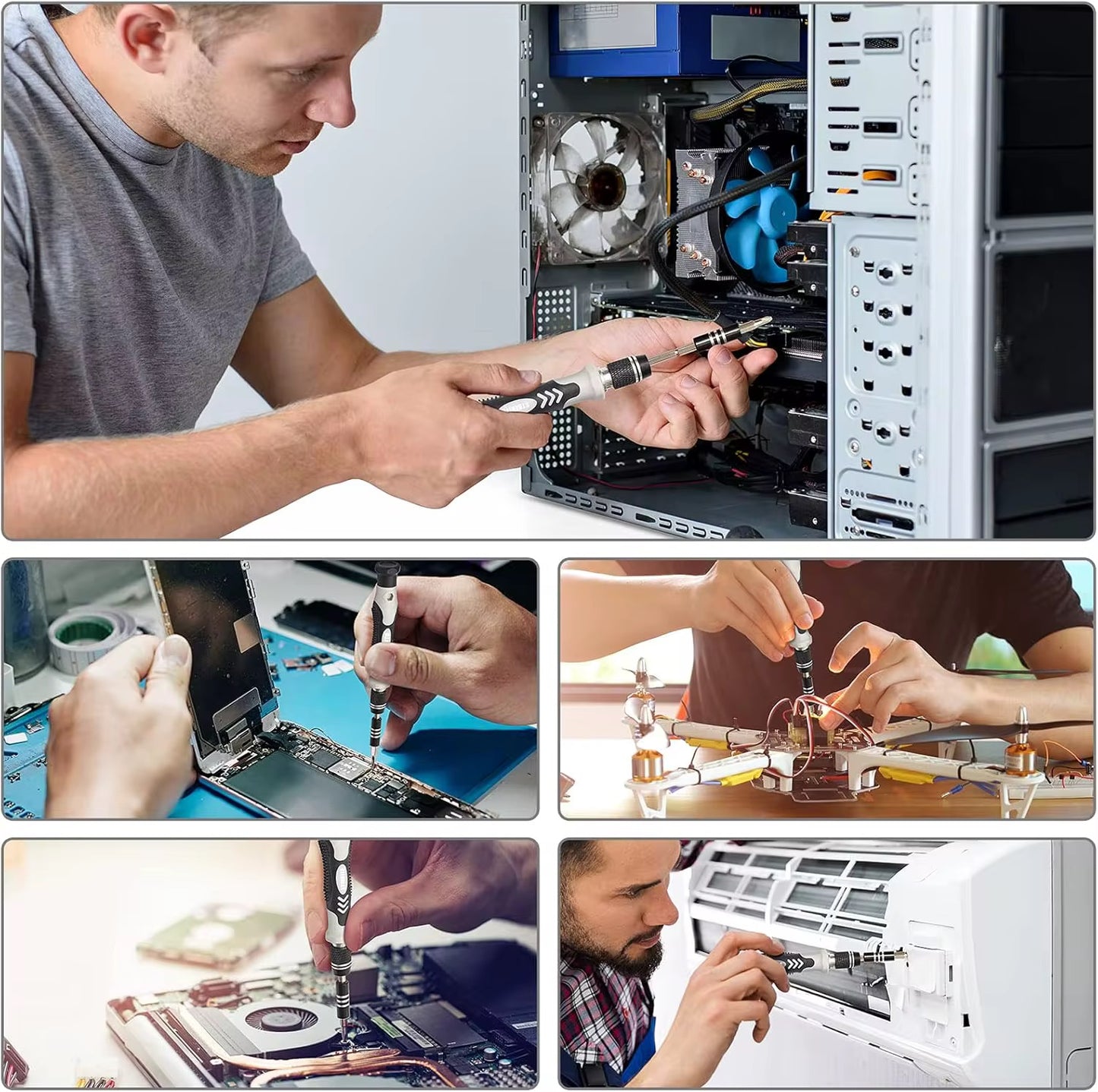 110in1 Präzisions Schraubendreher Set – Smartphone & Elektronik Reparatur