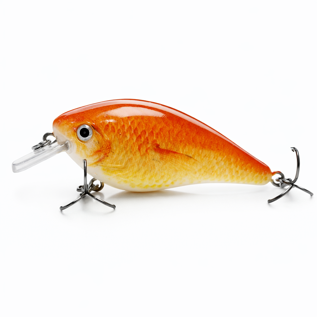Crankbait Wobbler Set 5-teilig – 6cm 12g Kunstköder mit Box & Snaps