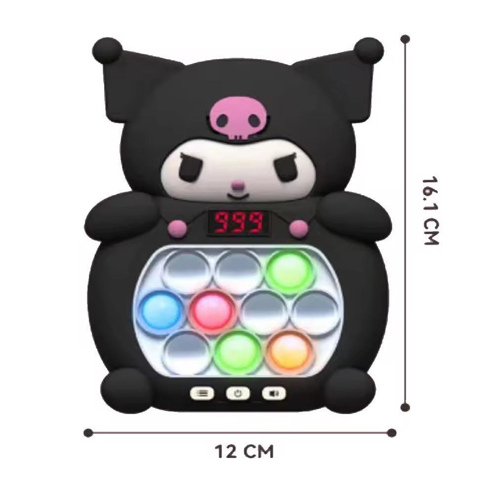 Pop It Spielzeug LED & Sound – 999 Level Elektrisch Knopf Drück Push Game Kinder