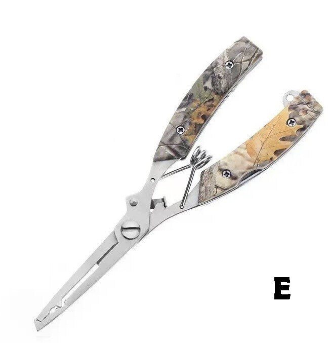 Multifunktions Angelzange mit Messer & Säge inkl. Tasche & Flexband