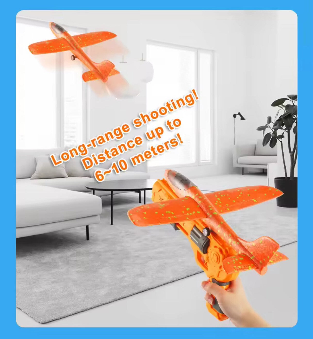 Flugzeug Pistole Kinder Spielzeug mit licht Kugel Pfeil mit Saugnapf Spiel Waren
