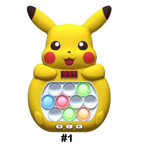 Pop It Spielzeug LED & Sound – 999 Level Elektrisch Knopf Drück Push Game Kinder