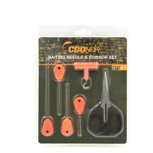 Boilie Montage Set 6tlg – Rig Werkzeug für präzise Vorfacharbeiten