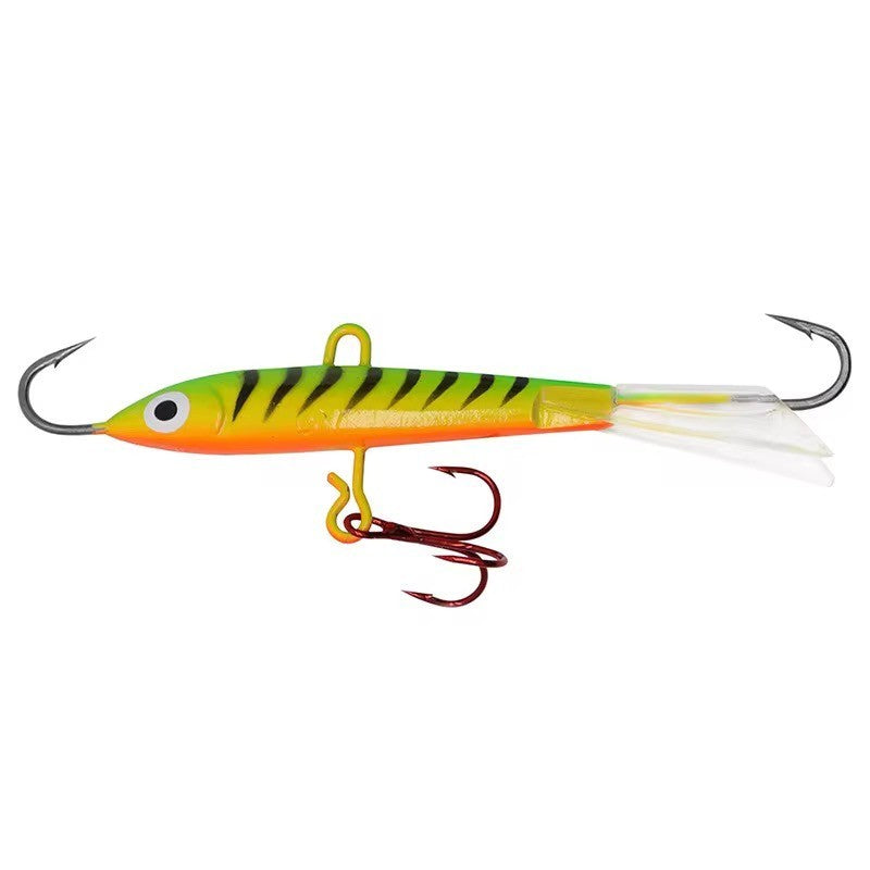 Jigging Balanceköder Set – Eisangel Kunstköder mit Drilling & Einzelhaken