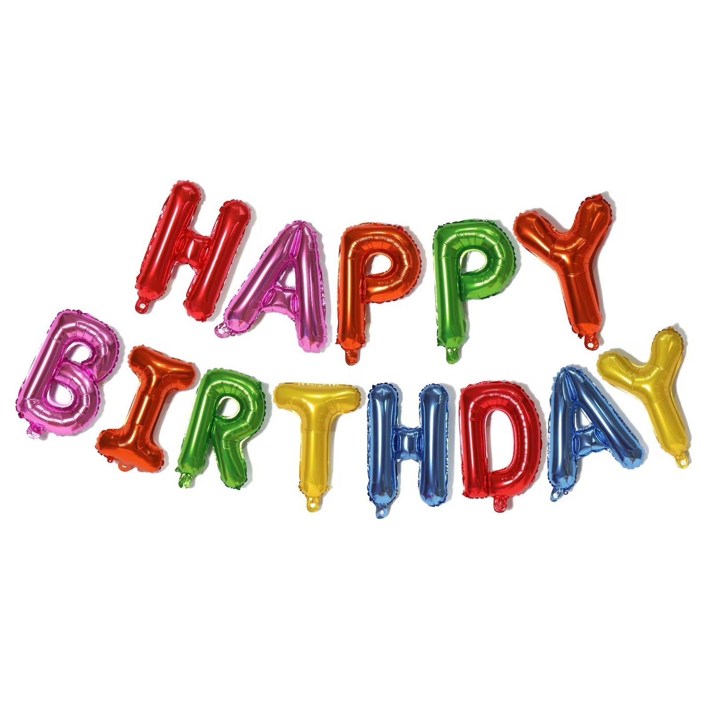 HAPPY BIRTHDAY GIRLANDE Geburtstag Luftballons / Folienballon Party Deko Ballon