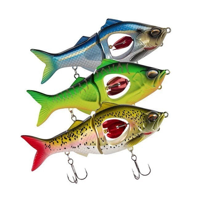 Swimbait Angelköder mit Spinner – Realistischer Kunstköder für Raubfische