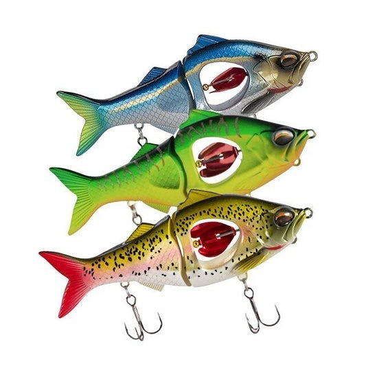 Swimbait Angelköder mit Spinner – Realistischer Kunstköder für Raubfische