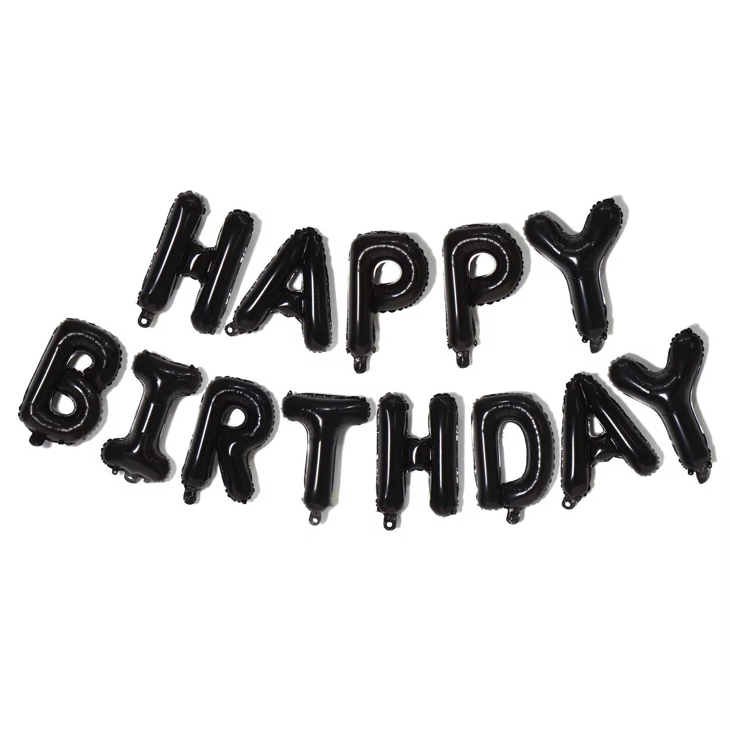 HAPPY BIRTHDAY GIRLANDE Geburtstag Luftballons / Folienballon Party Deko Ballon