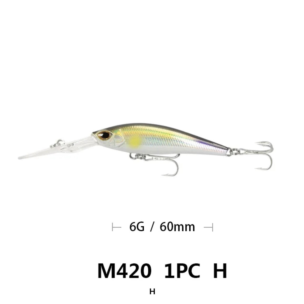 Raubfisch Wobbler Kunstköder mit Tauchschaufel Crankbait Angelköder Barsch & co
