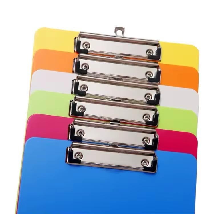 Klemmbrett DIN A4 Set PVC Schreibunterlage Schreibbrett Klemmbretter Wasserfest
