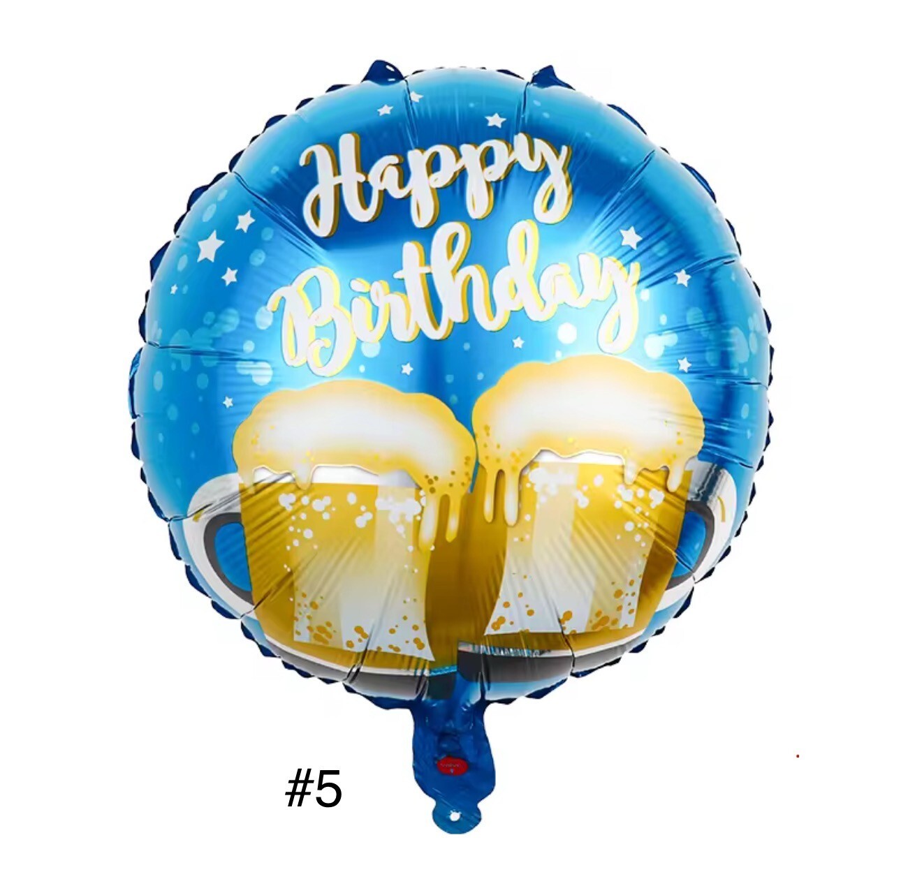 Folienballon 2er Pack Geburtstag Luftballons Happy Birthday Helium Ballon Dekoration