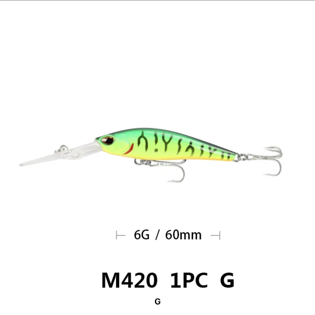 Raubfisch Wobbler Kunstköder mit Tauchschaufel Crankbait Angelköder Barsch & co