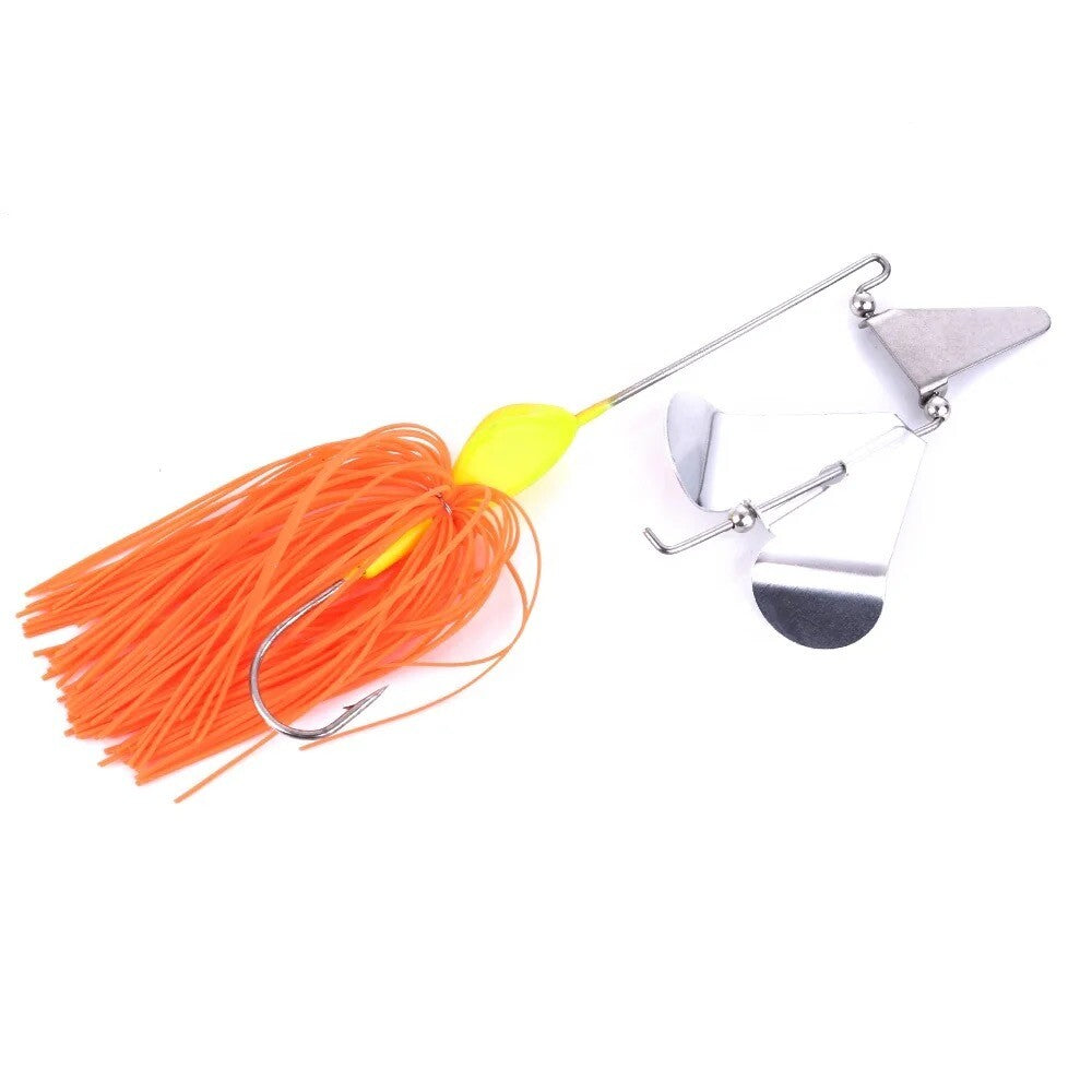 Spinnerbait Buzzbait Kunstköder 22 g mit Propeller-Vibration