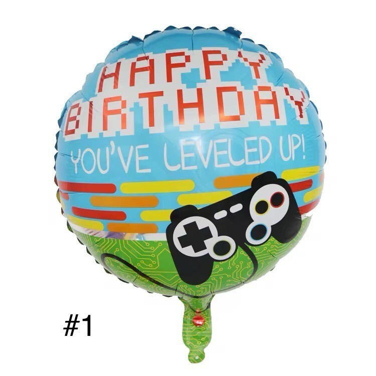 Folienballon 2er Pack Geburtstag Luftballons Happy Birthday Helium Ballon Dekoration