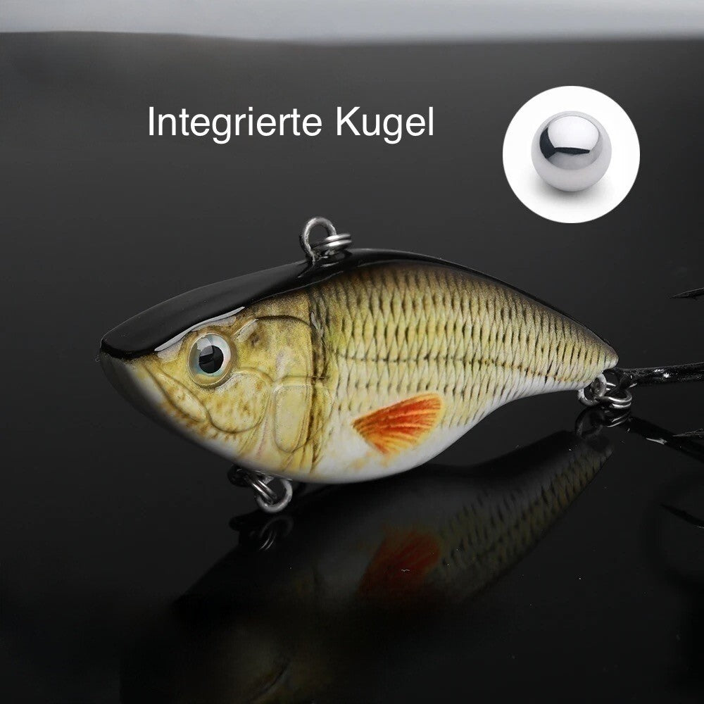 Jerkbait Wobbler Set sinkend mit Box – 5 Hardbait Kunstköder für Spinnfischen
