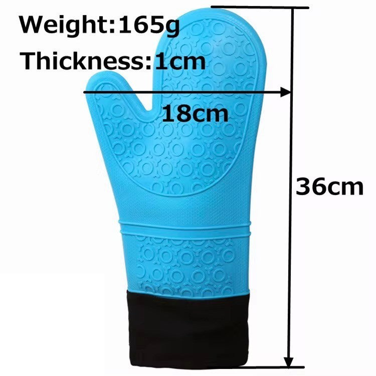 Ofenhandschuhe Silikon Backofen Handschuhe Küche BPA Frei Grillen Kochen & Backen