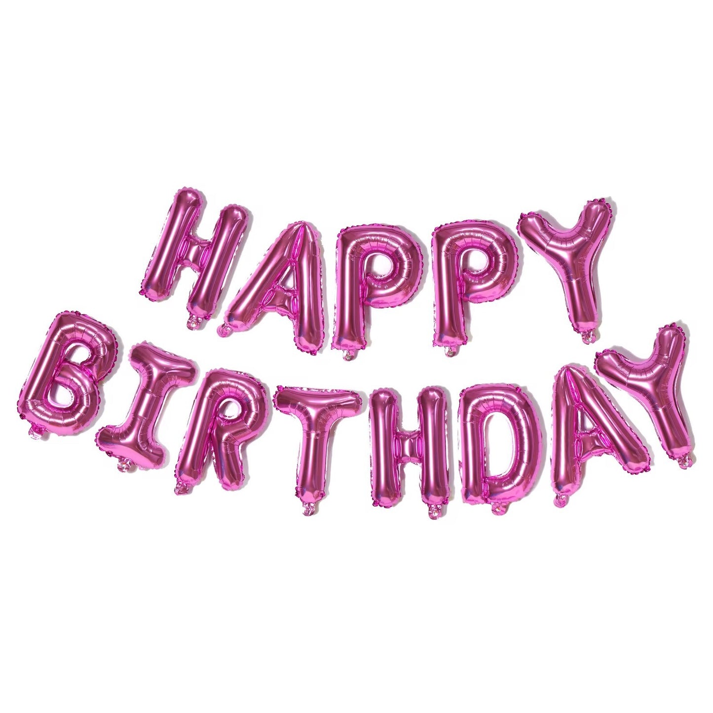 HAPPY BIRTHDAY GIRLANDE Geburtstag Luftballons / Folienballon Party Deko Ballon