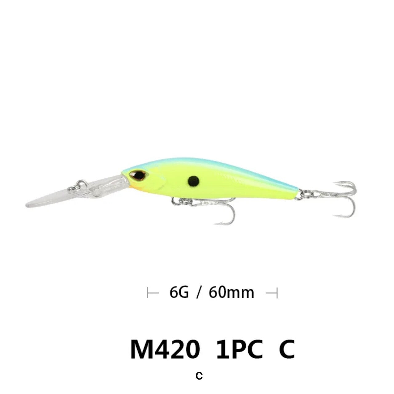 Raubfisch Wobbler Kunstköder mit Tauchschaufel Crankbait Angelköder Barsch & co
