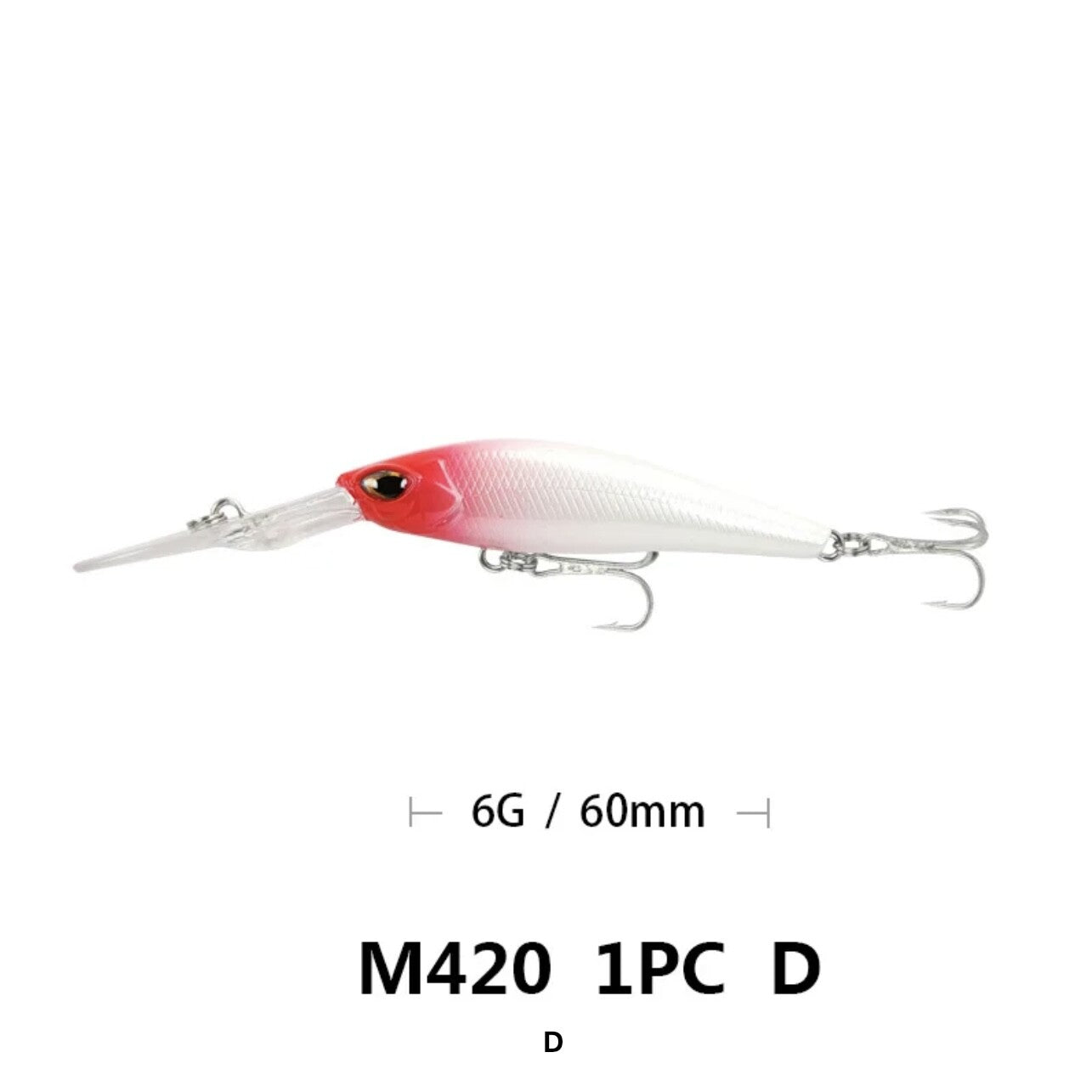 Raubfisch Wobbler Kunstköder mit Tauchschaufel Crankbait Angelköder Barsch & co