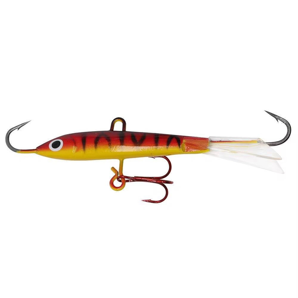 Jigging Balanceköder Set – Eisangel Kunstköder mit Drilling & Einzelhaken