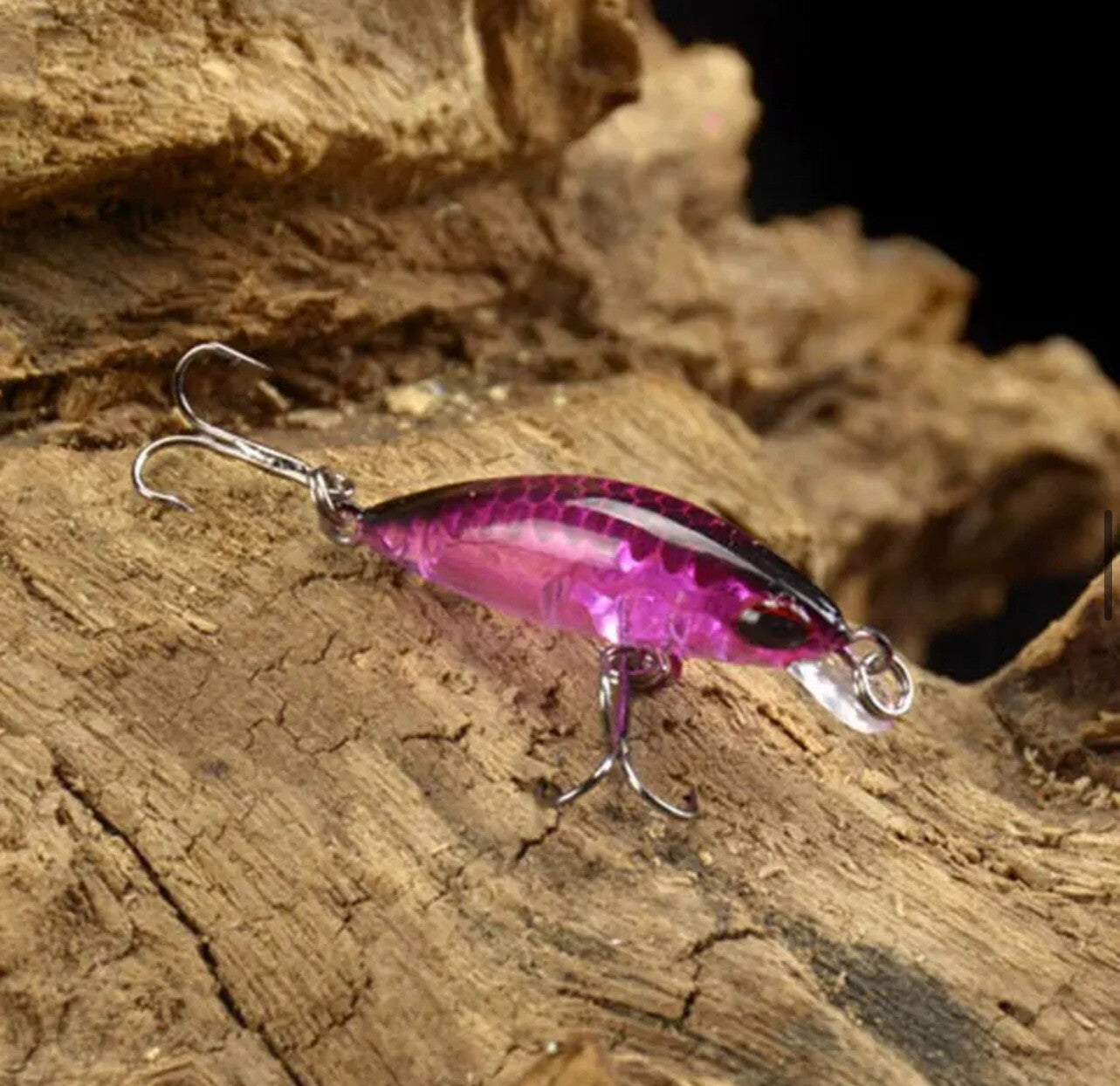 Mini Wobbler Set – 5 ultraleichte Hardbait Kunstköder mit Köderbox