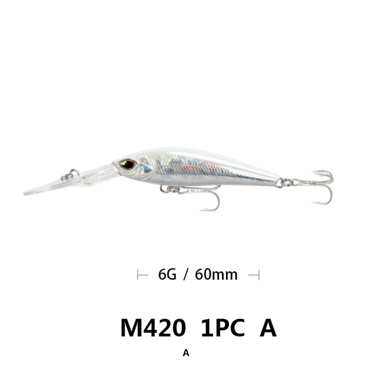 Raubfisch Wobbler Kunstköder mit Tauchschaufel Crankbait Angelköder Barsch & co