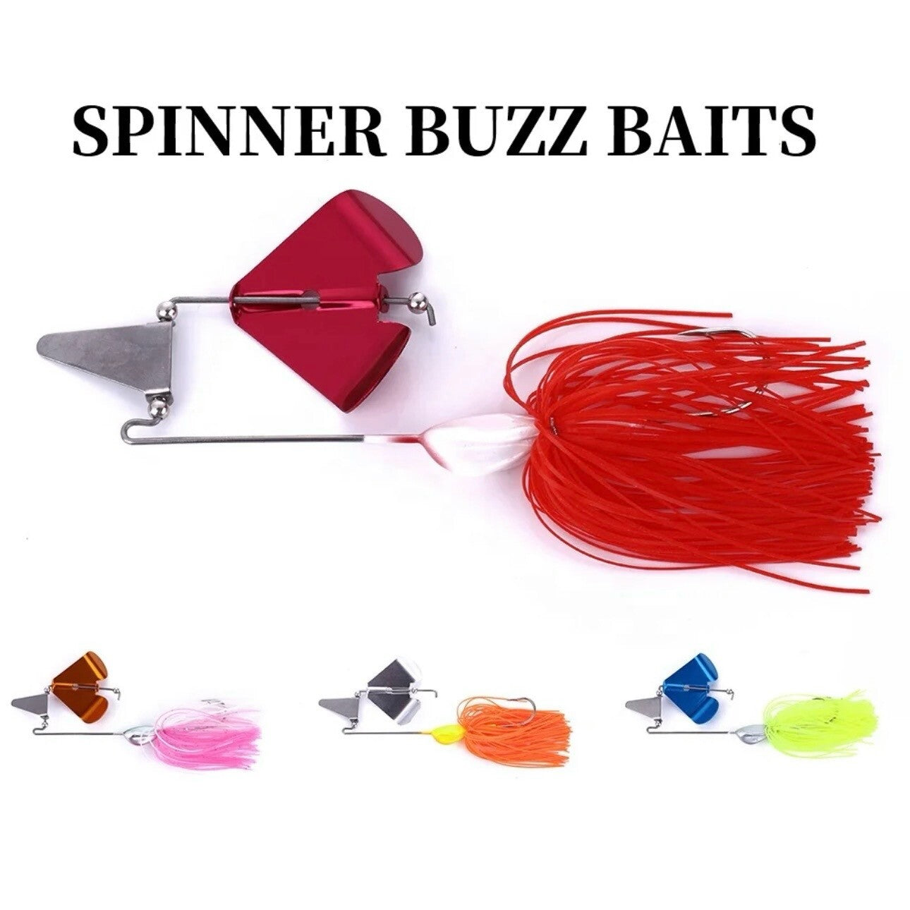 Spinnerbait Buzzbait Kunstköder 22 g mit Propeller-Vibration