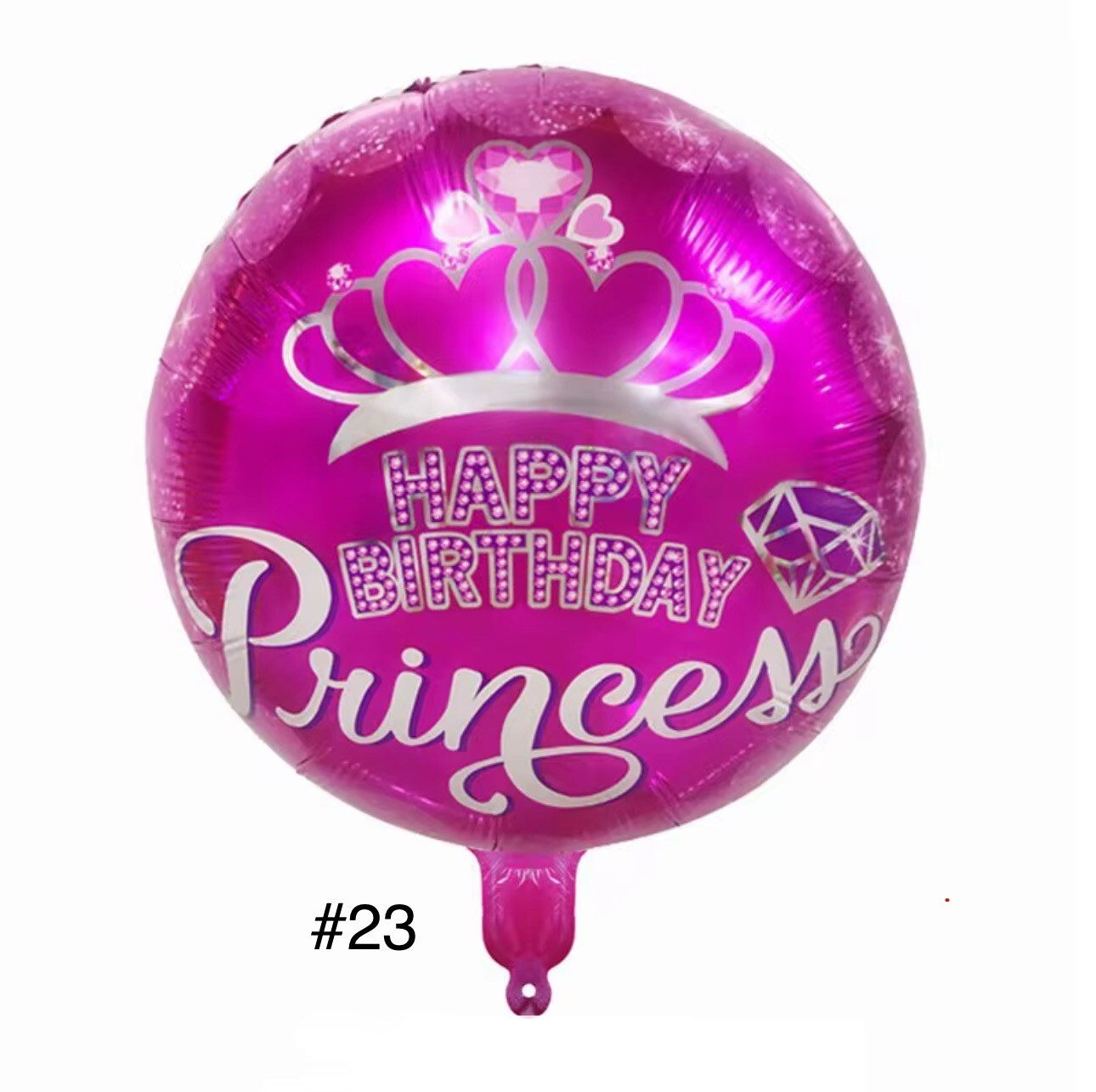 Folienballon 2er Pack Geburtstag Luftballons Happy Birthday Helium Ballon Dekoration