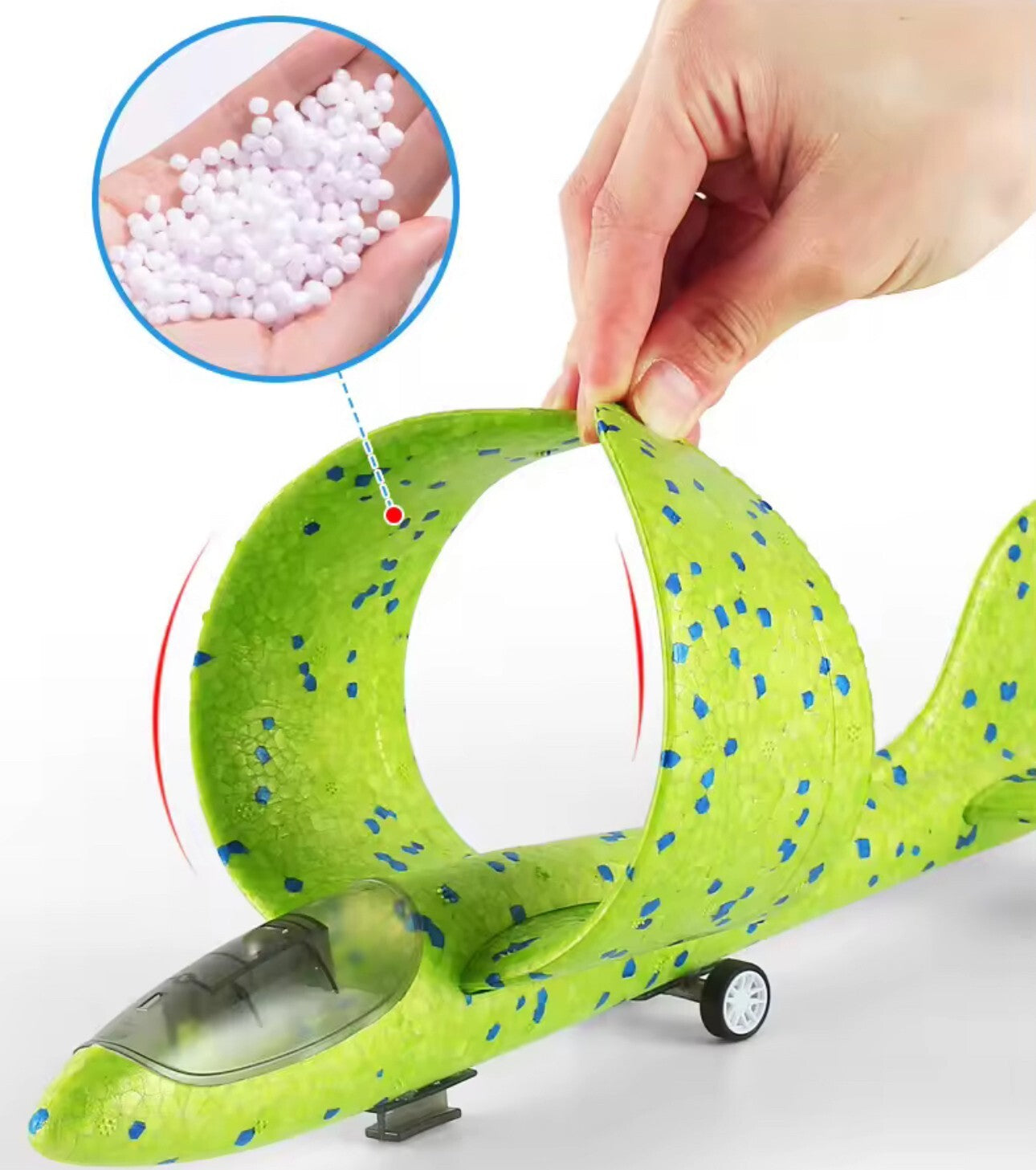 Flugzeug Pistole Kinder Spielzeug mit licht Kugel Pfeil mit Saugnapf Spiel Waren