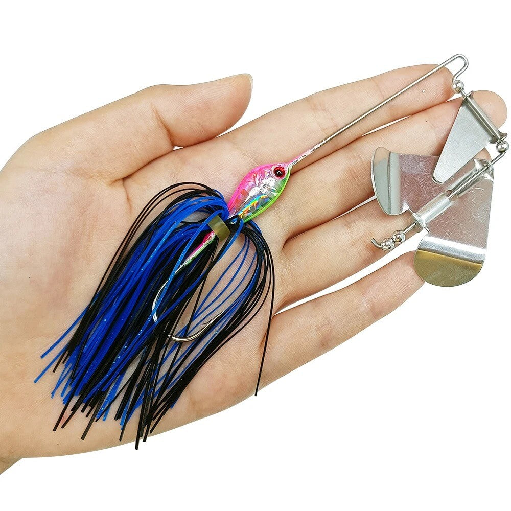Spinnerbait Buzzbait Kunstköder 22 g – Propeller-Vibration