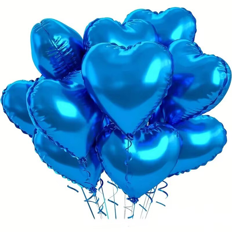 Luftballon Herzen 45 cm Luftballons Herz Helium Ballon Folienballon Deko Party