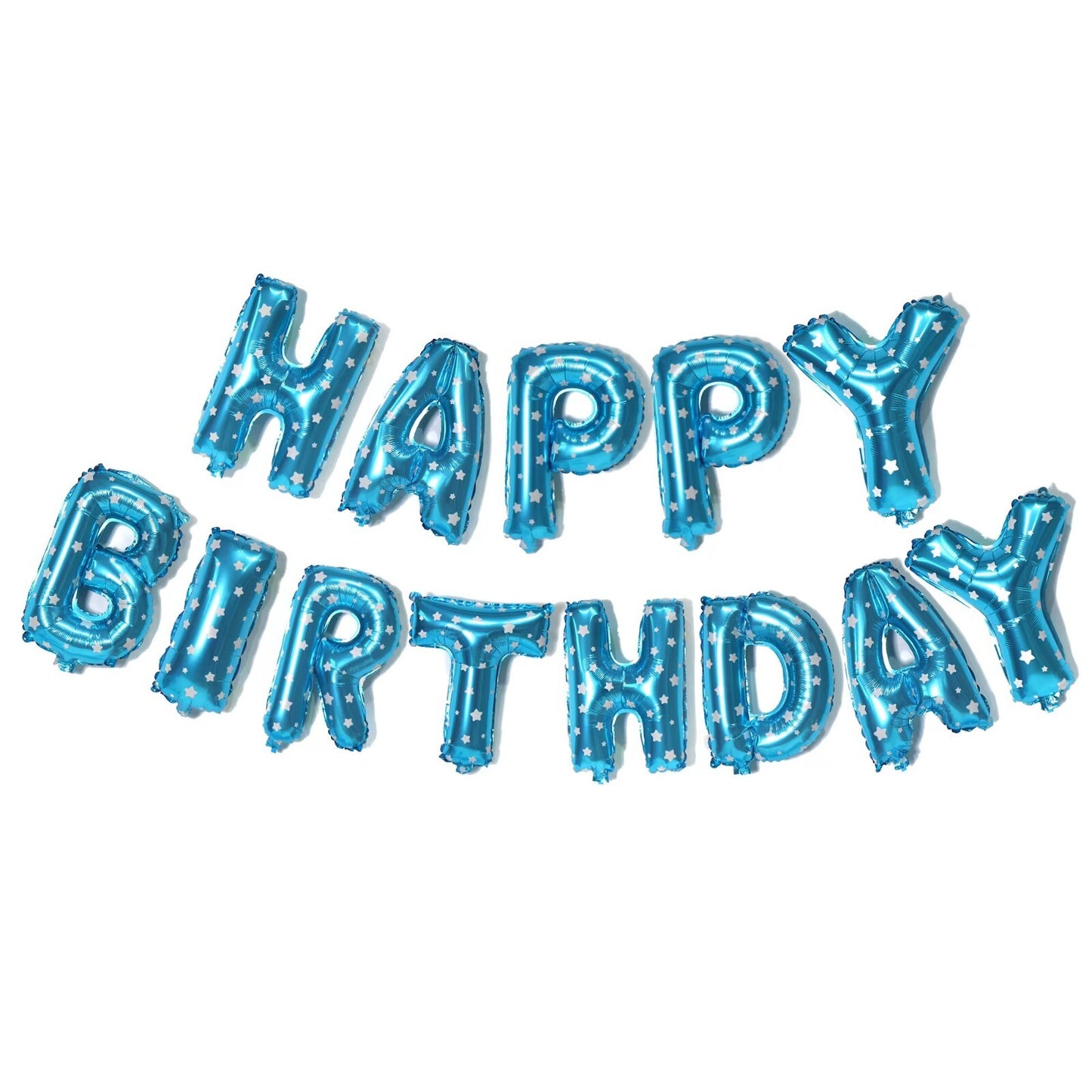 HAPPY BIRTHDAY GIRLANDE Geburtstag Luftballons / Folienballon Party Deko Ballon