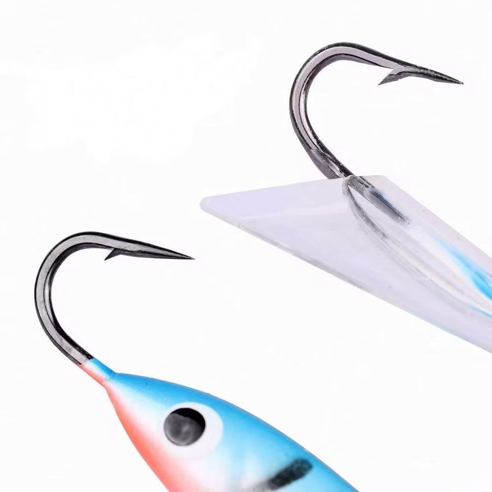 Jigging Balanceköder Set – Eisangel Kunstköder mit Drilling & Einzelhaken