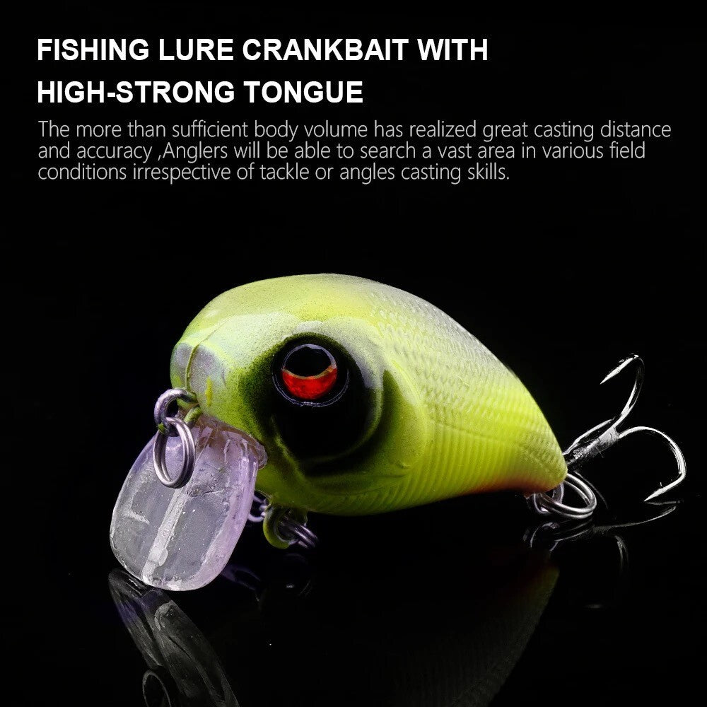 Crankbait Wobbler Set mit Köderbox – Floating Kunstköder für Spinnfischen