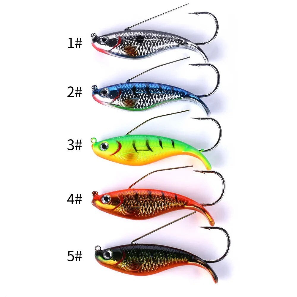 Jig Pilker Wobbler 21g mit Krautschutz – 8,5cm Raubfisch Köder