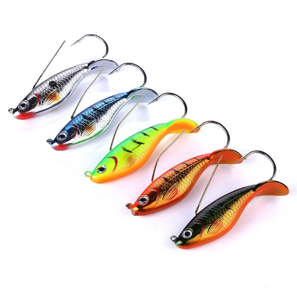 Jig Pilker Wobbler 21g mit Krautschutz – 8,5cm Raubfisch Köder