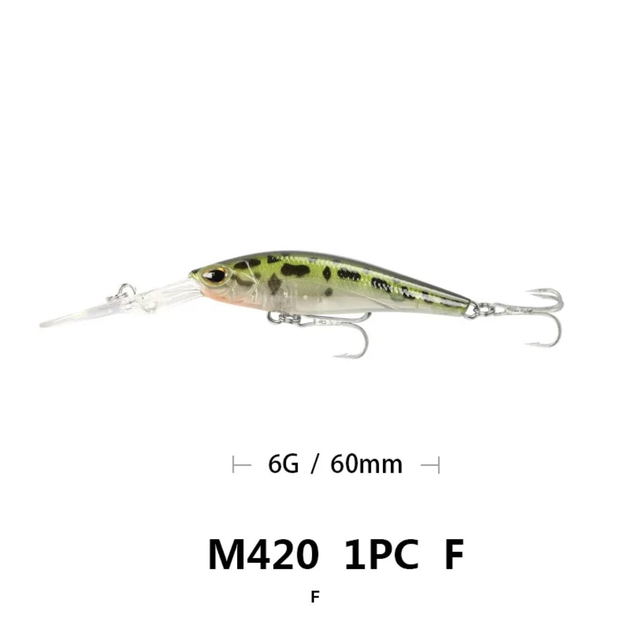Raubfisch Wobbler Kunstköder mit Tauchschaufel Crankbait Angelköder Barsch & co