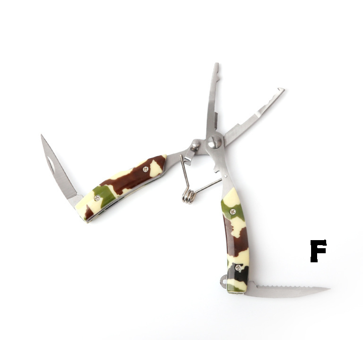 Multifunktions Angelzange mit Messer & Säge inkl. Tasche & Flexband