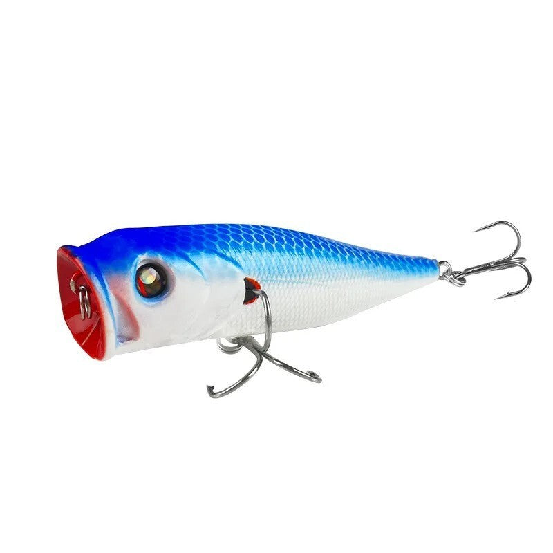 Plopper Wobbler Popper Set 5-teilig – Topwater Kunstköder für Hecht & Barsch