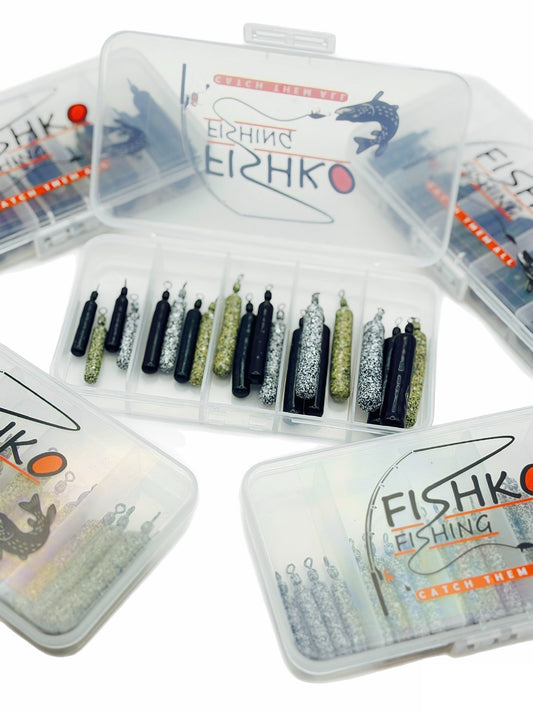 Free Rig Blei Gewichte Box Set von Hand Beschichtet Tarnfarben Tungsten Style