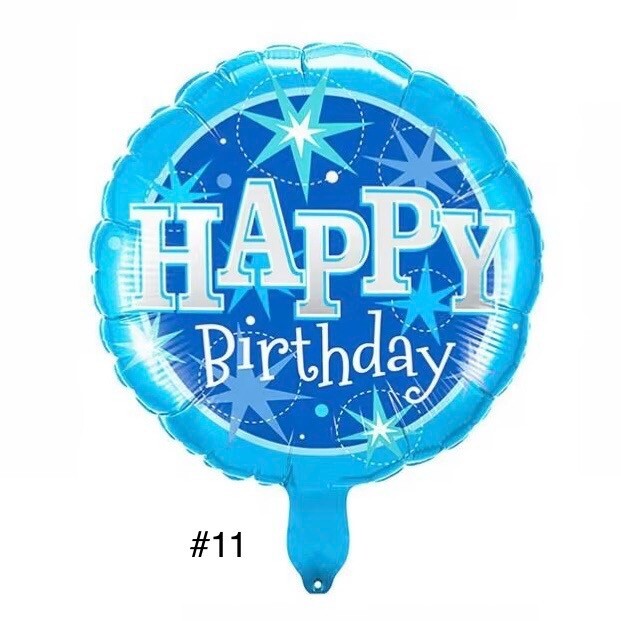 Folienballon 2er Pack Geburtstag Luftballons Happy Birthday Helium Ballon Dekoration