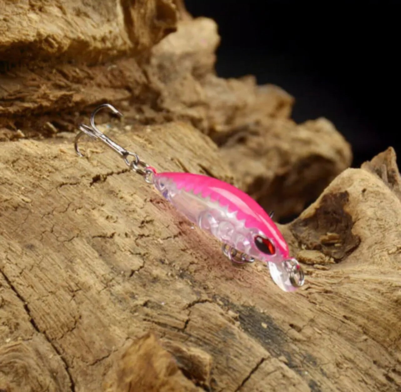 Mini Wobbler Set – 5 ultraleichte Hardbait Kunstköder mit Köderbox