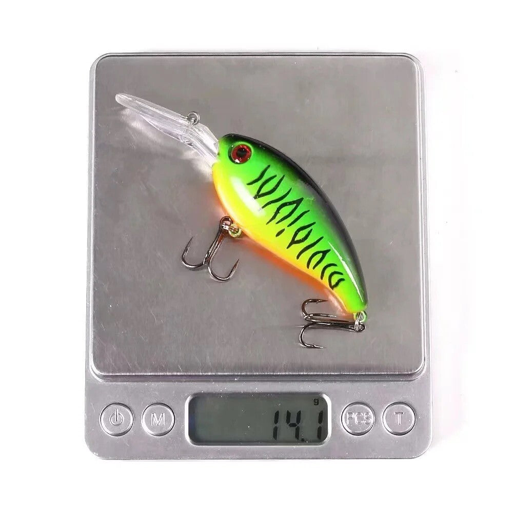 Crankbait Wobbler 14g 8cm Tiefläufer Kunstköder