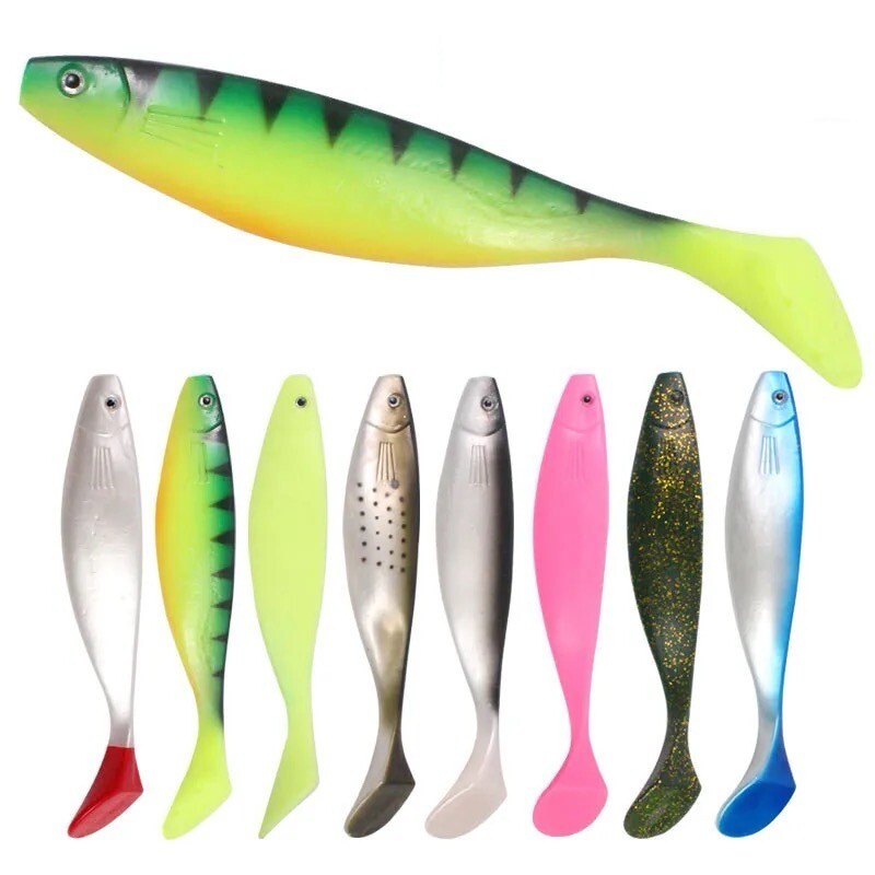 XXL Gummifisch 23 cm 70 g Kunstköder für Hecht & Wels