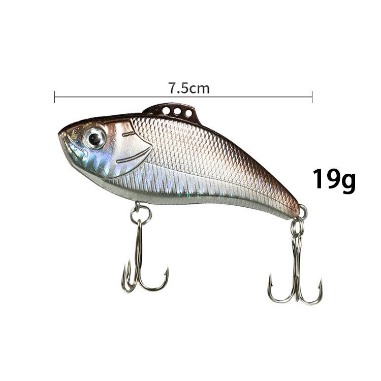 Jerkbait Kunstköder 7,5 cm / 19 g – sinkend mit 3-Loch-System