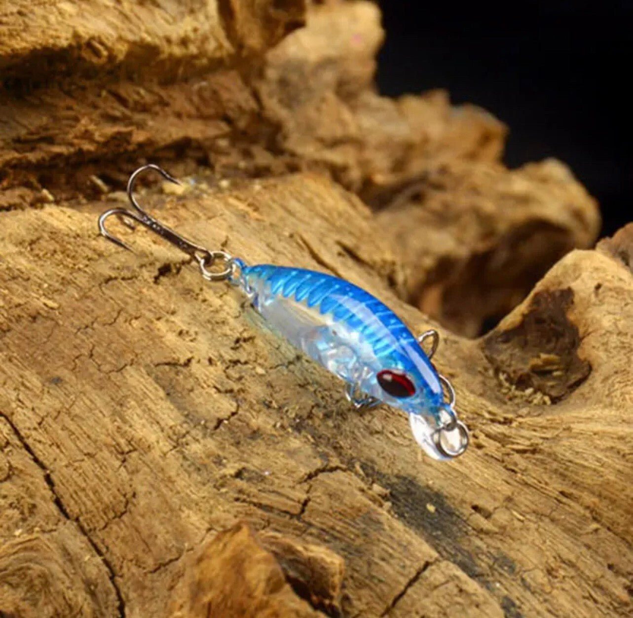 Mini Wobbler Set – 5 ultraleichte Hardbait Kunstköder mit Köderbox