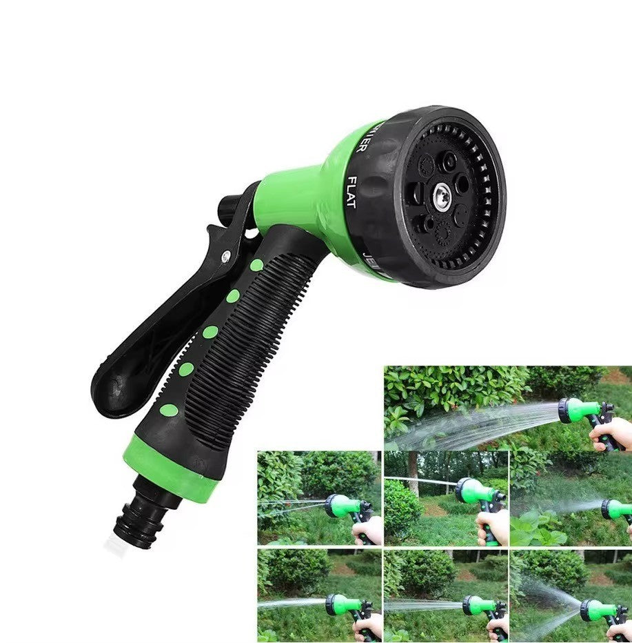 Gartenbrause Sprühpistole mit Metallkopf – Schnellanschluss für Gartenschlauch