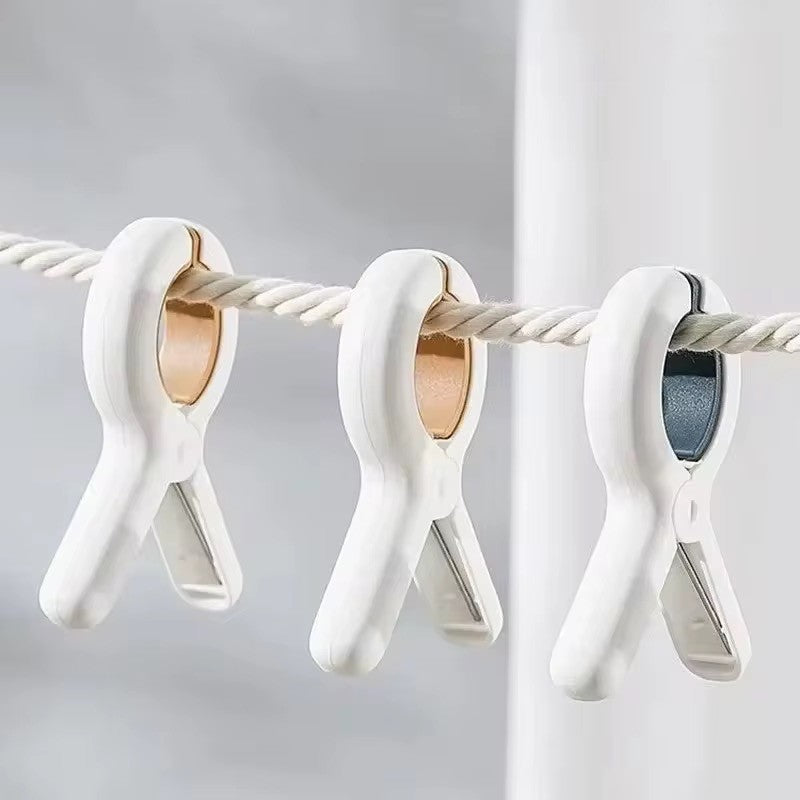 XXL Wäscheklammern Tischdeckenklammern Handtuchhalter Clips – 2 Größen & 2 Farben