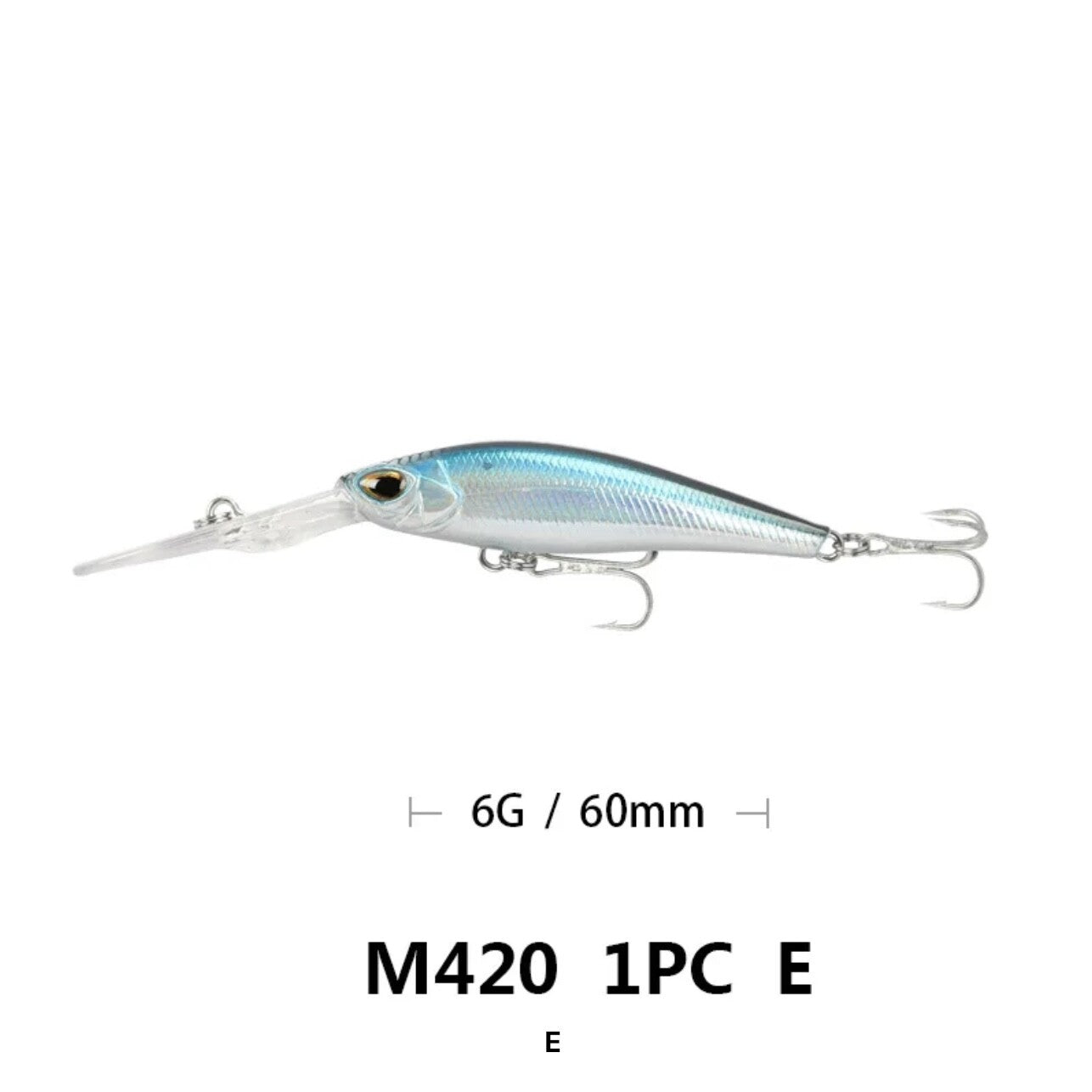 Raubfisch Wobbler Kunstköder mit Tauchschaufel Crankbait Angelköder Barsch & co